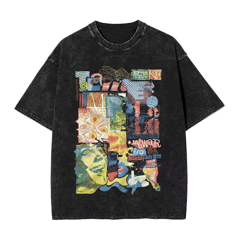 Washed Pop Rock Band Tame Impala Album Logo T Shirts TInner Speaker Tshirt Lonerism T Shirt Currents Tshirts The Slow Rush Tee