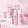 LAIKOU Set of 5 Facial Skin Care Products Brighten and Rejuvenate The Skin of Laikou Cherry Blossom