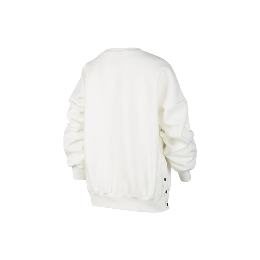 Jordan Повседневная толстовка с длинным рукавом Take Flight Snap Crew Neck Детская толстовка Sail FZ1950-133