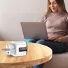 Умные Wi-Fi розетки Работают с Alexa Google Assistant Мини-умная розетка Поддержка таймера Макс. 20A/4400W для дома квартиры офиса