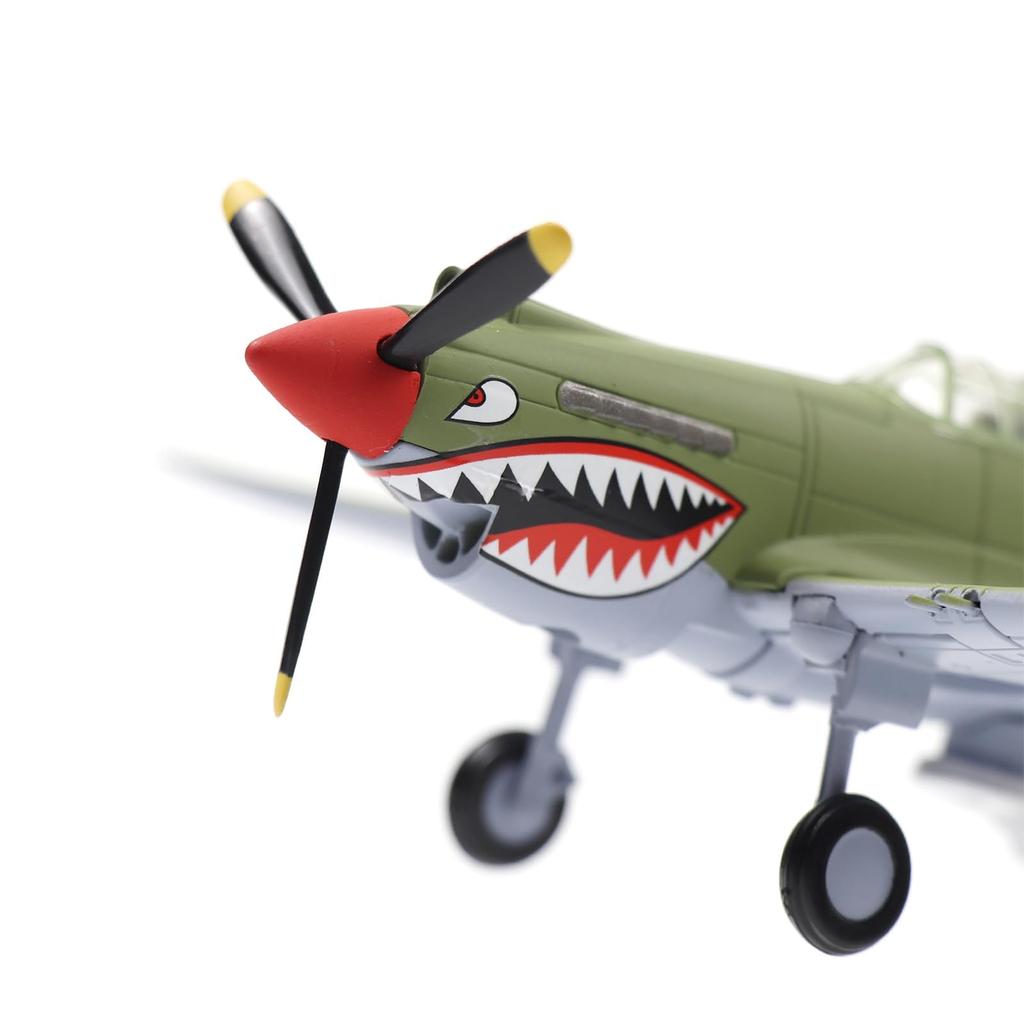 NUOTIE Scale Tomahawk Fighter AVG Fighter Model Diecast Metal для военной коллекции и модели самолета 1/72 P-40E