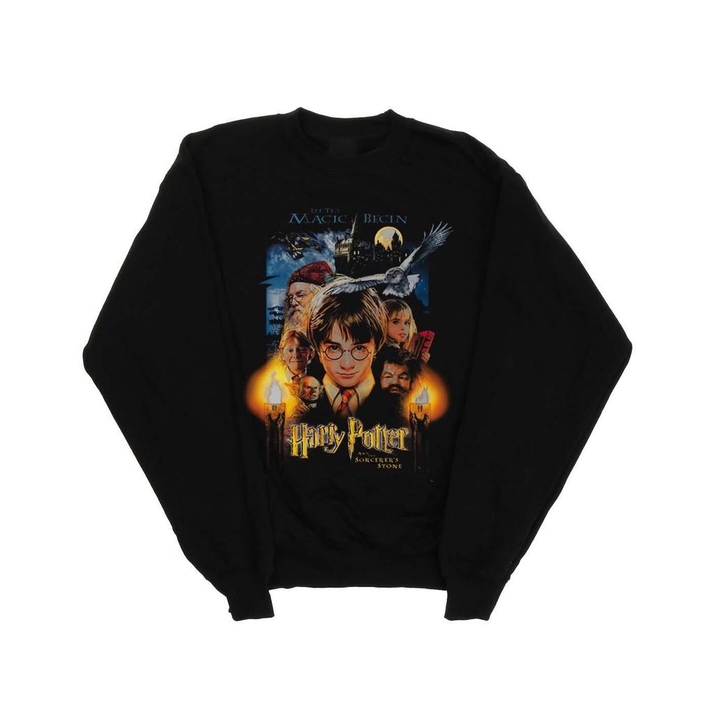 Harry Potter Mens The Sorcerer´s Stone Poster Sweatshirt