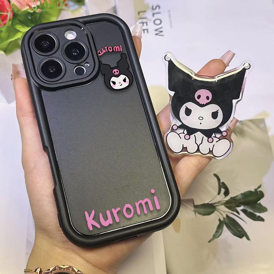Чехол-подставка с подушкой безопасности Sanrio KT для Apple 15 - Черный