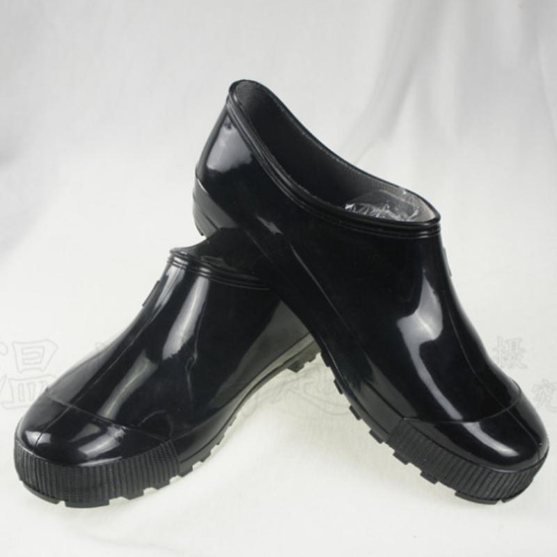 Мужская рабочая обувь Four Seasons, модные нескользящие короткие резиновые сапоги, износостойкая резиновая обувь для рыбалки, водонепроницаемая обувь Zapatos