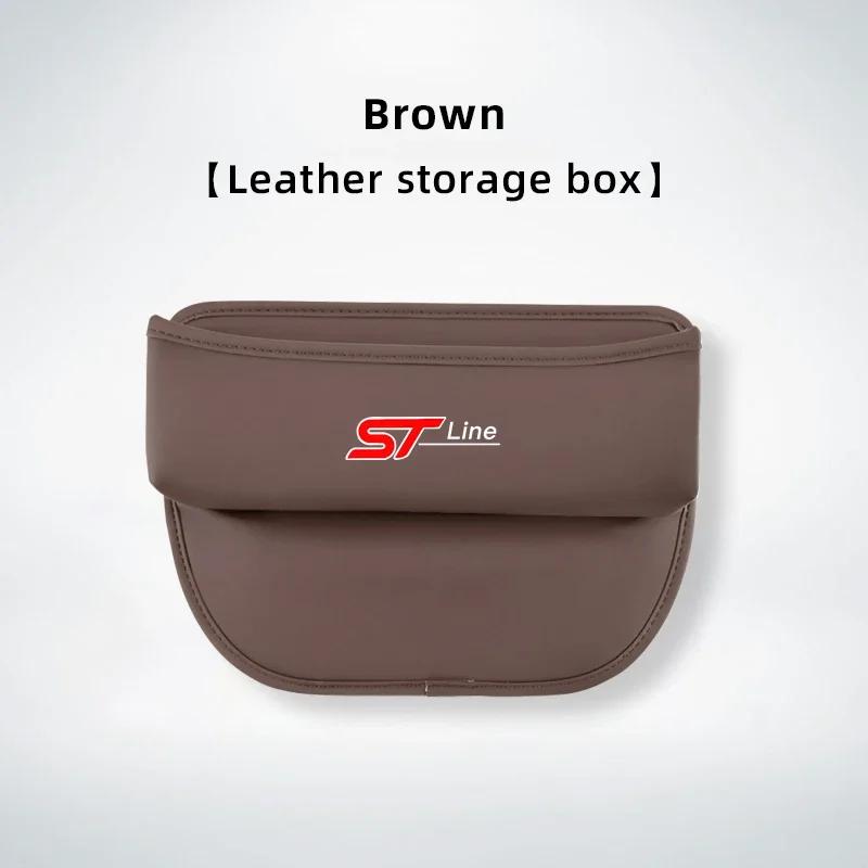 Car Sticker 2026 For Ford Car Accessories Seat Gap Organizer Box Leak-proof Storage Bag For Ford Focus 2 3 Mondeo Kuga Fiesta MK