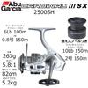 Катушка для спиннинга AbuGarcia CARDINAL III SX2500SH со сменной шпулей