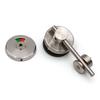 Buckle Bathroom Partition Door Buckle Toilet Package Round Rod Toilet Indicator Lock Bathroom Partition Door Buckle