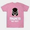 Футболка женская Magneto Was Right Harajuku Print Kawaii футболка летняя женская футболка с коротким рукавом топ футболка