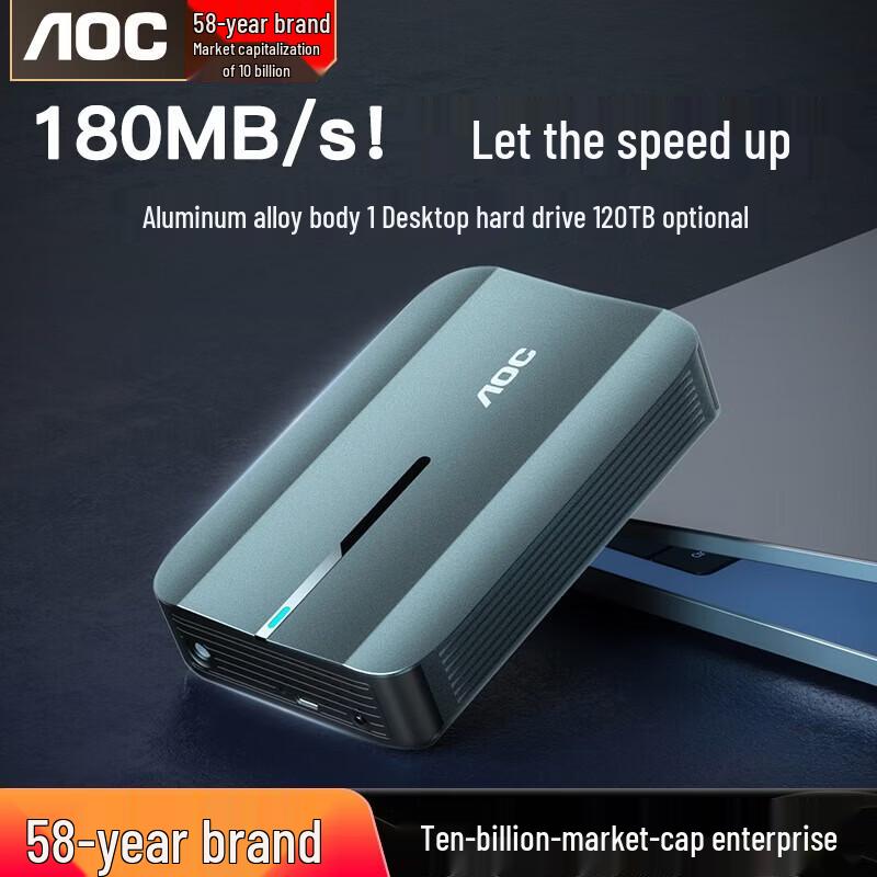 Внешний жесткий диск AOC 4 ТБ, 3,5 дюйма, USB 3.2