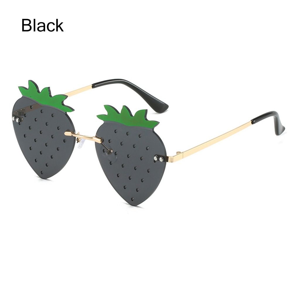 Street Snap Festival Rave Eyewear Christmas Decorations Strawberry Sunglasses Sun Glasses