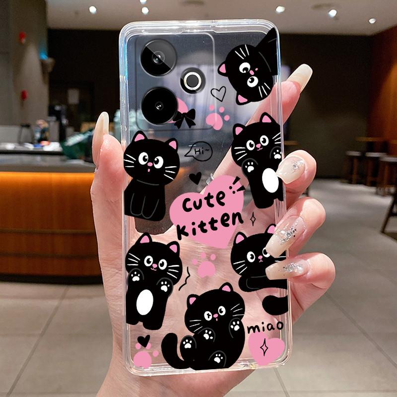 For Realme GT 7 Case For Realme GT 7 T GT7 Pro 7T Transparent Phone Cover Soft Bumper Shell Cases Luxury Butterfly Flower Casing