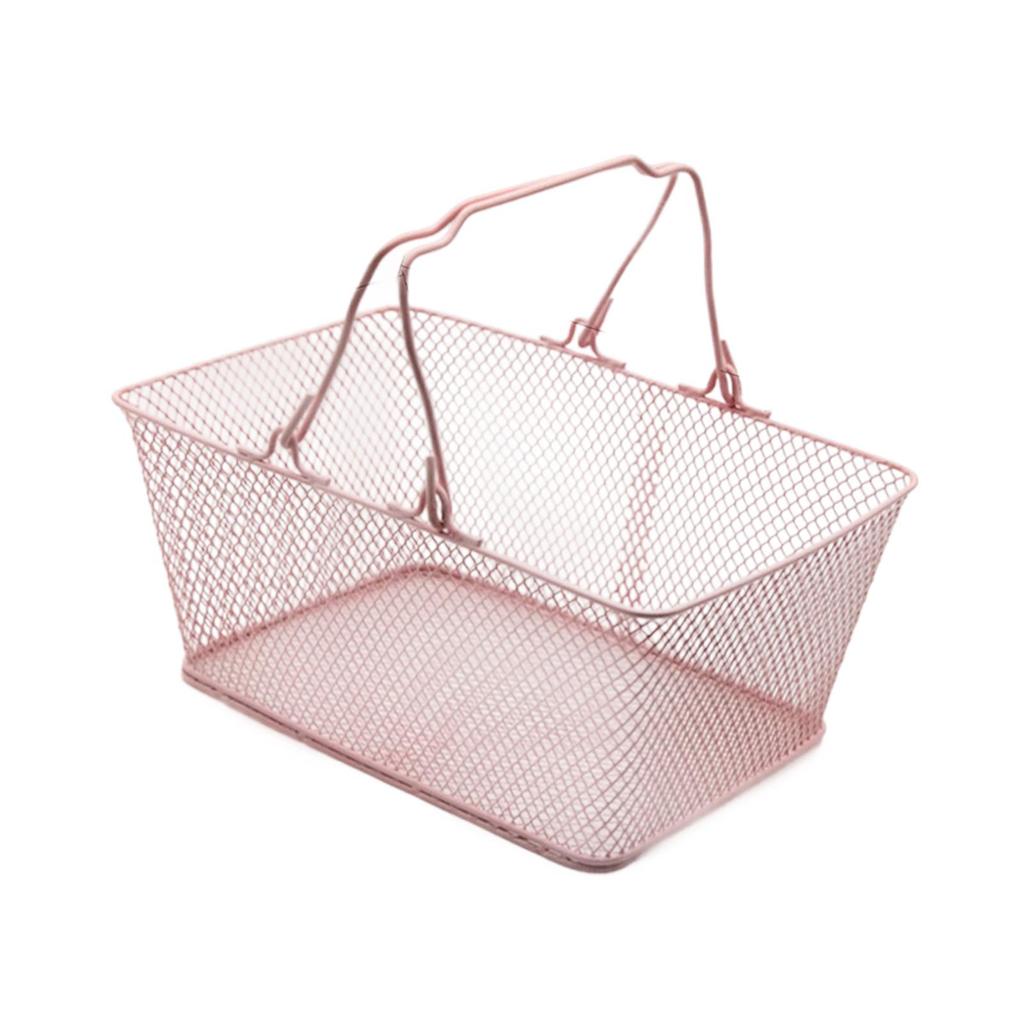Shopping Basket Sturdy Supermarket Carry Basket for Bar Retail Store Grocery