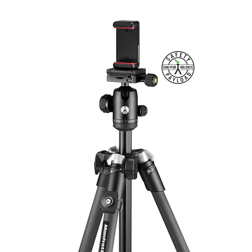 Комплект Manfrotto Element MII Carbon MBT с пультом, чехлом, адаптером, UNI/PdR 1052021