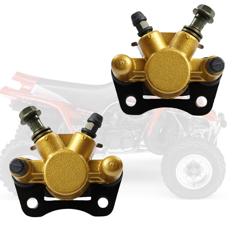 LINGQI Front Hydraulic Disc Brake Caliper Lower Pump Left/Right For 50cc 70cc 90cc 110cc 125cc ATV Go Kart Buggy Quad Bike