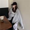 Women's Hoodie Autumn New Loose Student New Lazy Style Cardigan Hooded Long Sleeved Jacket