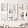 Islamic Religious Quran Muslim Beige Boho Wall Art Canvas Painting Nordic Posters And Prints Wall Pictures For Living Room Decor