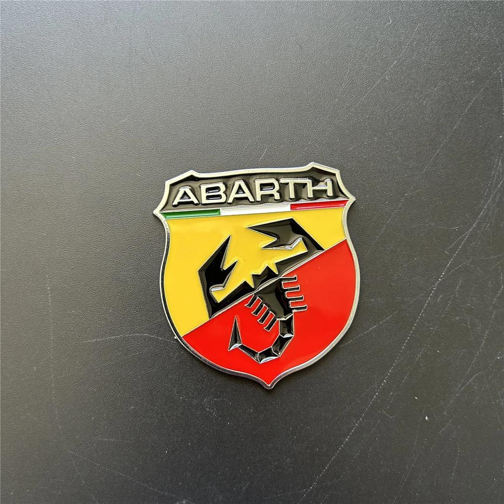 3D Автомобильные Наклейки Эмблема Авто Боковое Крыло Значок Наклейка на Багажник Для Fiat Abarth 500 124 125 595 Punto Bravo Скорпион Стайлинг Аксессуары