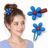 Sweet Flower Design BB Hairpins Mini Hair Claws Clips Flower Hair Clips  For Women Kids