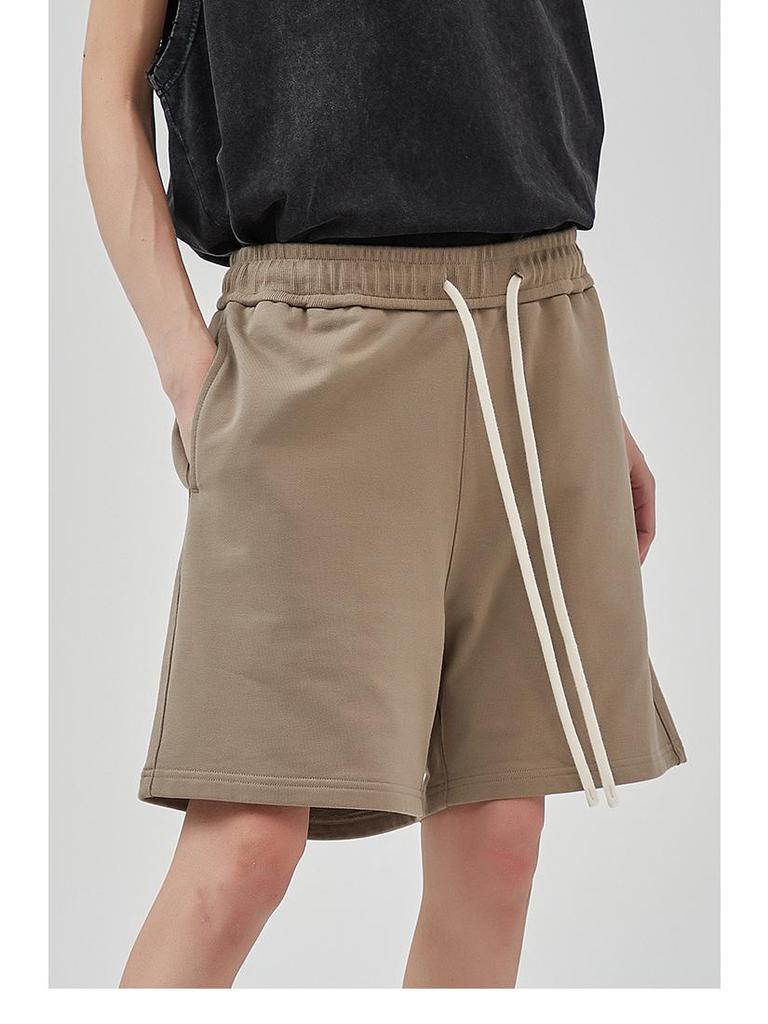 Мужские повседневные шорты ARTIE из двухниточного хлопкового трикотажа плотностью 380 г