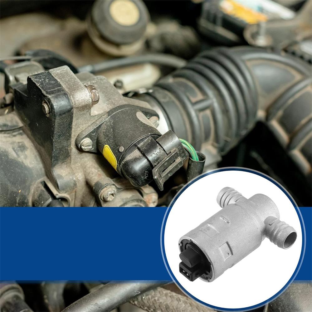 Клапан регулировки холостого хода серебристый 13411433627 для BMW 318i 1991-1992 740i 740iL