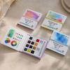 Portable Watercolor Paint Box Solid Travel Watercolor Set Solid Watercolor Paint Set  Painting