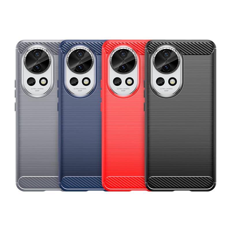 For Huawei Nova 13 Case Cover Huawei Nova 13 Capas New Phone Back Bumper Shockproof Soft TPU Carbon Fiber Cover Huawei Nova 13