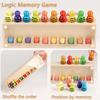 Logical Thinking Memory Board Game Kids Toys Interaction Color Matching Smart Montessori Education Creative Intellectual Toys