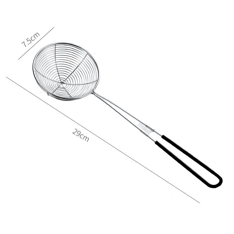 Длинная ручка шумовка из нержавеющей стали дуршлаг сетка для сбора остатков горячая кастрюля утечка масла ложка для лапши кухонные принадлежности для приготовления пищи