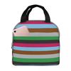 Harlequins Merch Sport Insulated Lunch Bag for Women Children Portable Food Boxes Thermal Lunch Box Tote