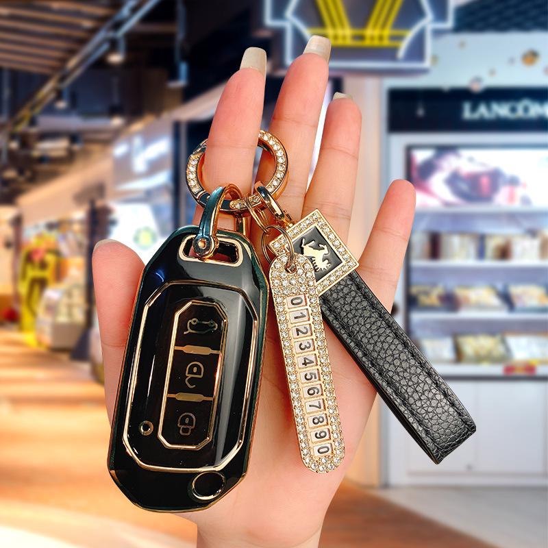 Чехол для ключа Ford Focus для Mondeo, Kuga, Edge, Territory, Evos