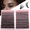 Mixed Length Segmented False Eyelashes 40D Thickness DIY Grafting Eyelashes Fake Eyelash Set  Women
