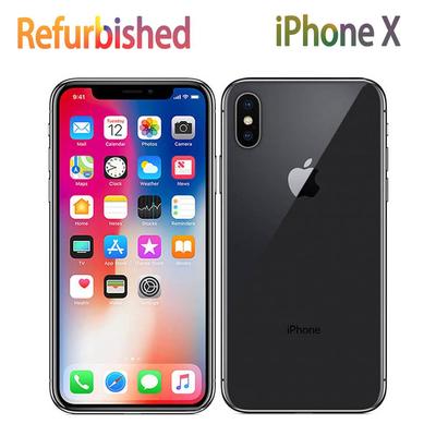 Восстановленный оригинальный Apple Apple iPhone X 3 ГБ ОЗУ 64 ГБ/256 ГБ ПЗУ Мобильный телефон с одной SIM-картой