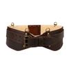 TOURBON Tool Belt, Leather Padded Work Belt, Support Tool Belt for Carpenters, Electricians, and Construction Workers