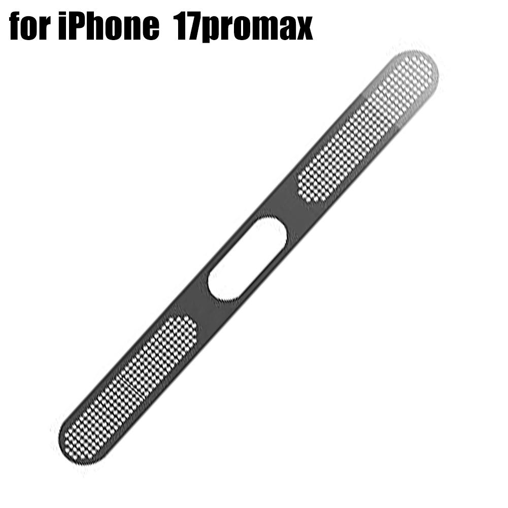 1Pcs Metal Dustproof Net Sticker For iPhone 17 Air 17 Pro Max Easy Install Earpiece Speaker Hole Anti-dust Mesh Protection Cap