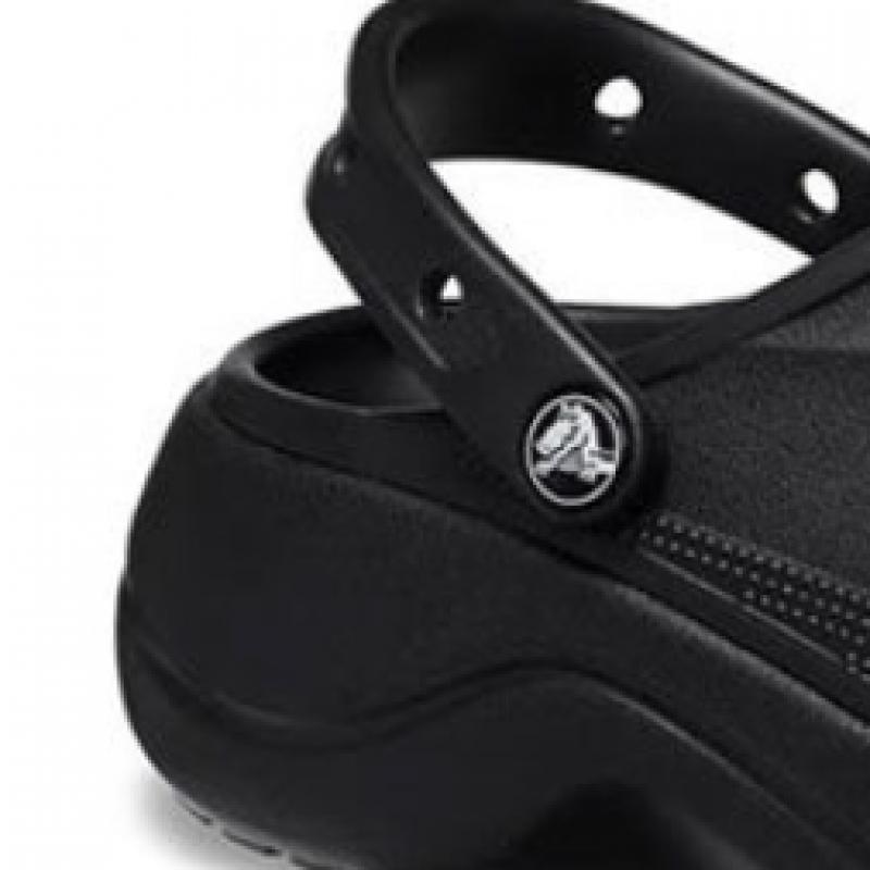 Crocs Женские туфли-сабо Vaya Platform Clogs Black 208186 001