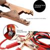 500A автомобильный зарядный кабель-усилитель, зажим типа «крокодил», перемычки для аккумулятора, автомобильные аварийные аксессуары, автозапчасти