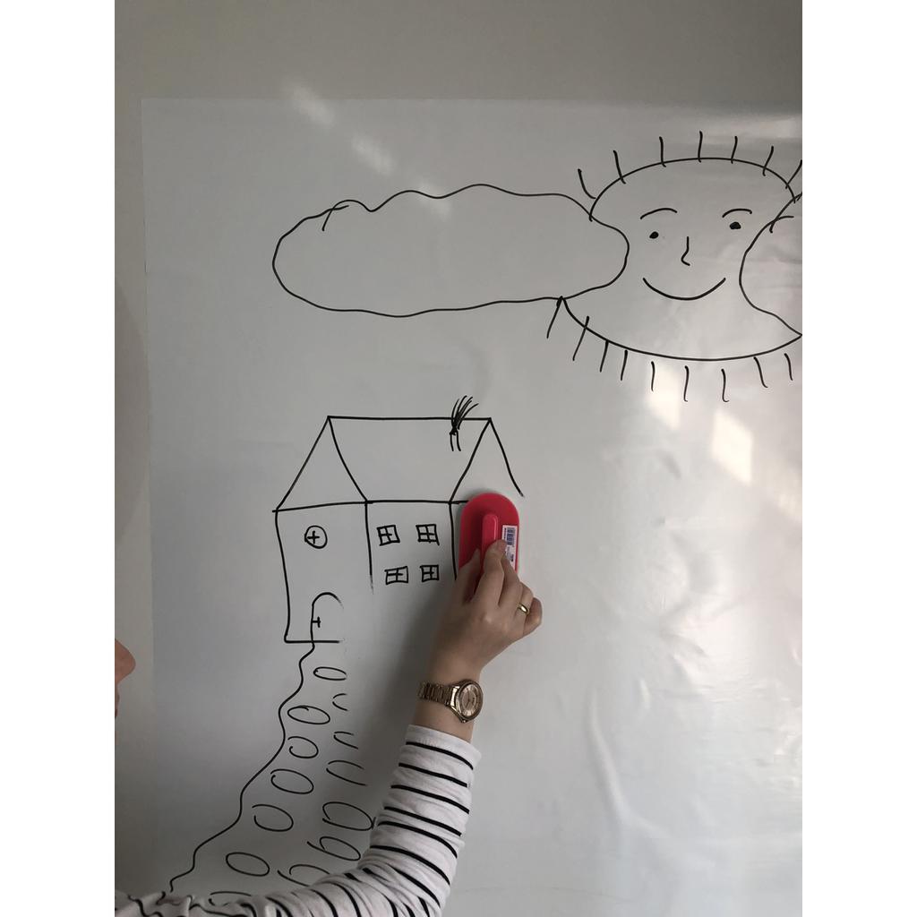 2 шт. белая смарт-бумажная доска 100x100 см, доска для письма с ручкой, подарок, наклеивается на стену, стекло, классную доску