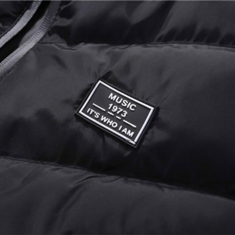 Мужской жилет, осенне-зимний повседневный топ, хлопковая модная одежда, однотонный жилет для мужской одежды