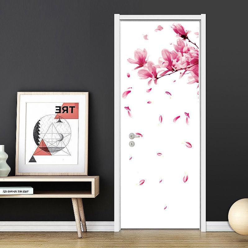 Цветочные наклейки Гостиная Стена Фон Наклейки На Стены Спальня Комната Стены Украшения Наклейки Обои Самоклеящиеся Наклейки