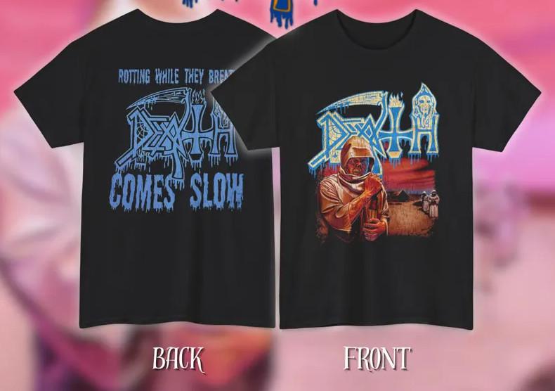 Унисекс футболка Death – Классическое издание Death Metal 'Leprosy' Размеры S–5XL Унисекс футболка