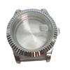 40mm Men's Mineral Glass Watch Accessories with Date Window for Pearl 2813 Movement