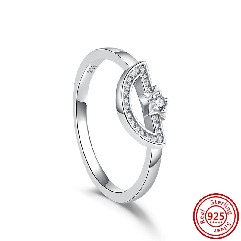 Красное Сердце Кольцо на Палец Сияющие Циркониевые Кольца Сверкающий Циркон Для Женщин 925 Стерлинговая медь Свадьба Помолвка Вечеринка Роскошные Подарки