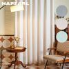 1 шт., сплошной цвет, имитация льна, оконная тюль, занавеска для гостиной, прозрачная занавеска, занавеска для кухни, двери, спальни