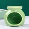 Porcelain Aroma Burner Incense Censer Mini Candle Holder Scented Wax Melt Burner for Kitchen Patio Tabletop Porch Bathroom