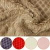 Rhombus Plush Furry Fabric PV Velvet Bronzing Flannel Soft Fluffy Fabric DIY Sewing Carpet Cushion Background Cloth Crafts