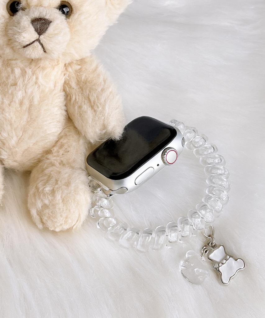 Adeo Apple Watch V1 Гелевый Спортивный Ремешок Петля Эластичный Ремешок (Тип Б)