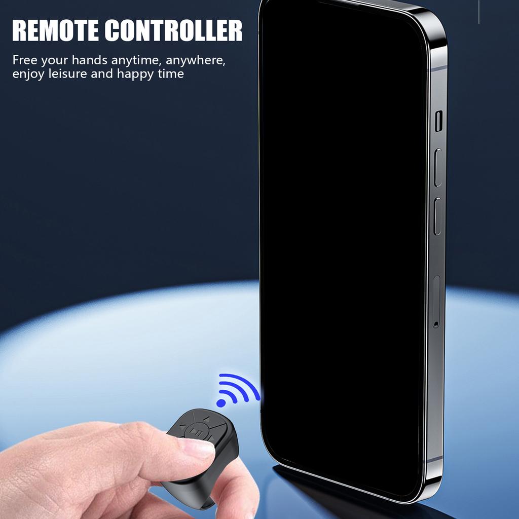 Пульт дистанционного управления для перелистывания страниц Bluetooth-совместимая камера Видеозапись Удаленные кольца прокрутки для телефона Планшета