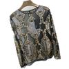 Luxury Crystal Sequins Embroidery Blouse Lace Heavy Beads Sexy Blusas Camisa Party Clubs Hollow