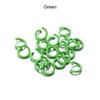 100Pcs/Lot Colorful Metal Open Jump Rings Split 1.2x8mm Jump Ring Connector for DIY Jewelry Making Findings Accessories Supplies