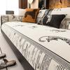 Light Luxury Cheetah Sofa Cushion Universal In All Seasons Chenier Non-slip Seat Cushion 2025 New Advanced Sense Cover Cover Cloth